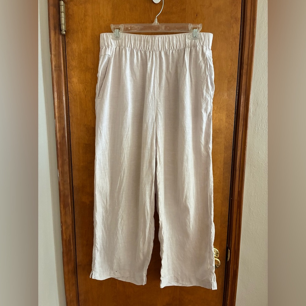 Cynthia Rowley Wide Leg Linen Pants
